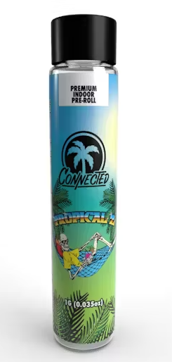 Photograph of product: Tropical Z [H] Non Infused Pre-Roll | Connected