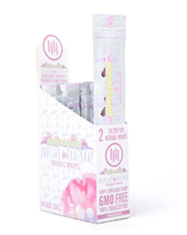 Photograph of product: Pink Clouds Organic Wraps | 2 Pack | High Hemp