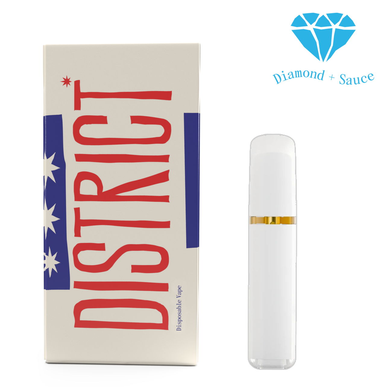 Photograph of Product: Devil Driver Diamond & Sauce Disposable - 2g