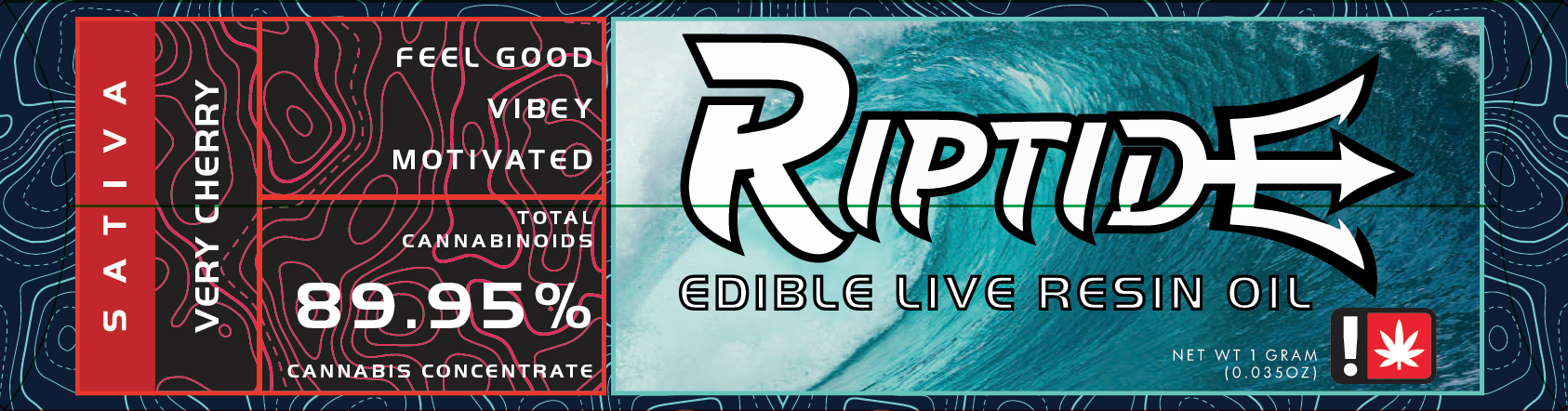 Photograph of product: ELRO - 1g Riptide - Very Cherry
