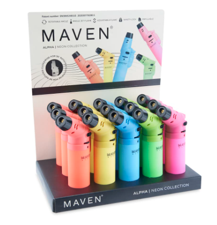 Photograph of product: Maven - Neon Butane Torch