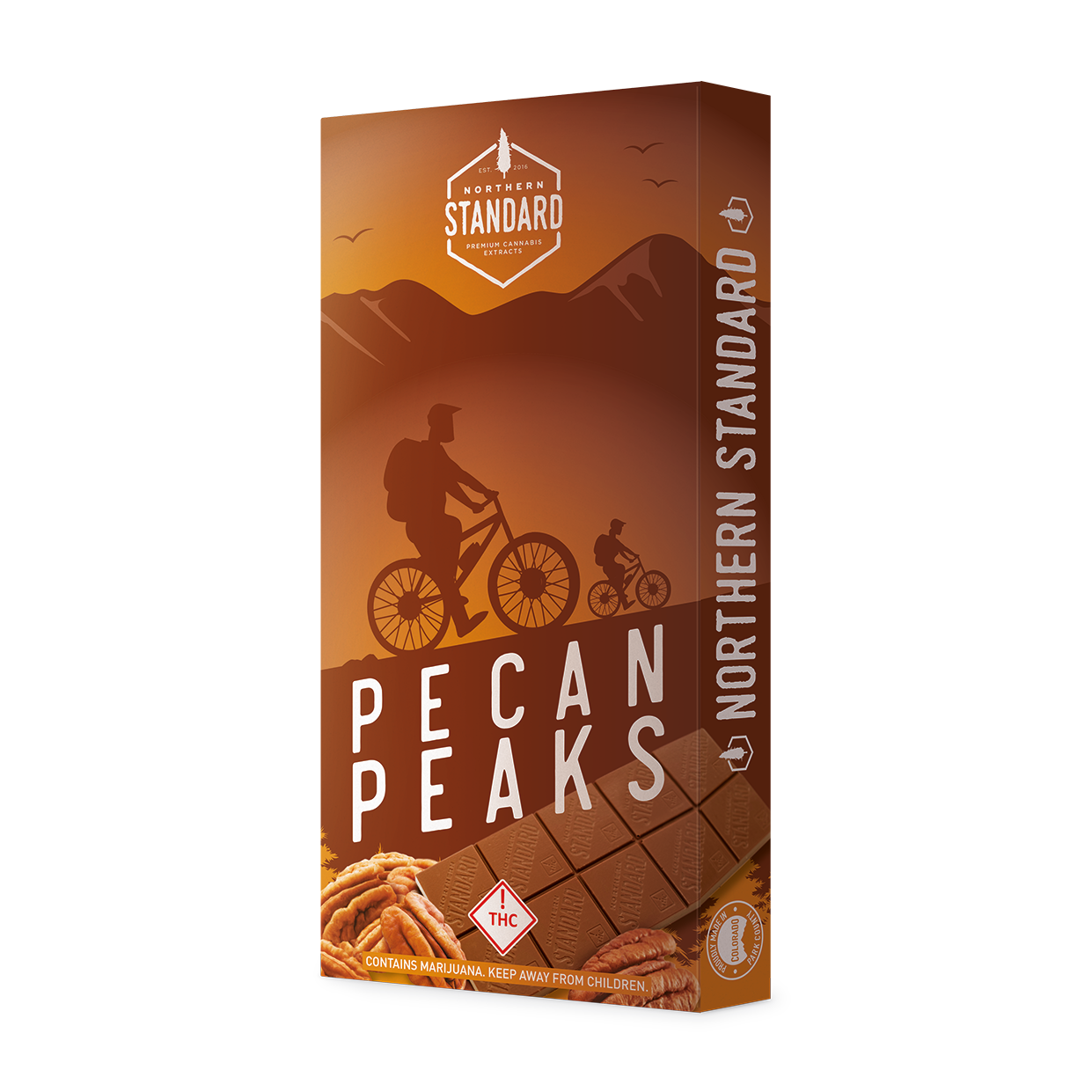 Photograph of Product: Chocolate Bar - Pecan Peaks