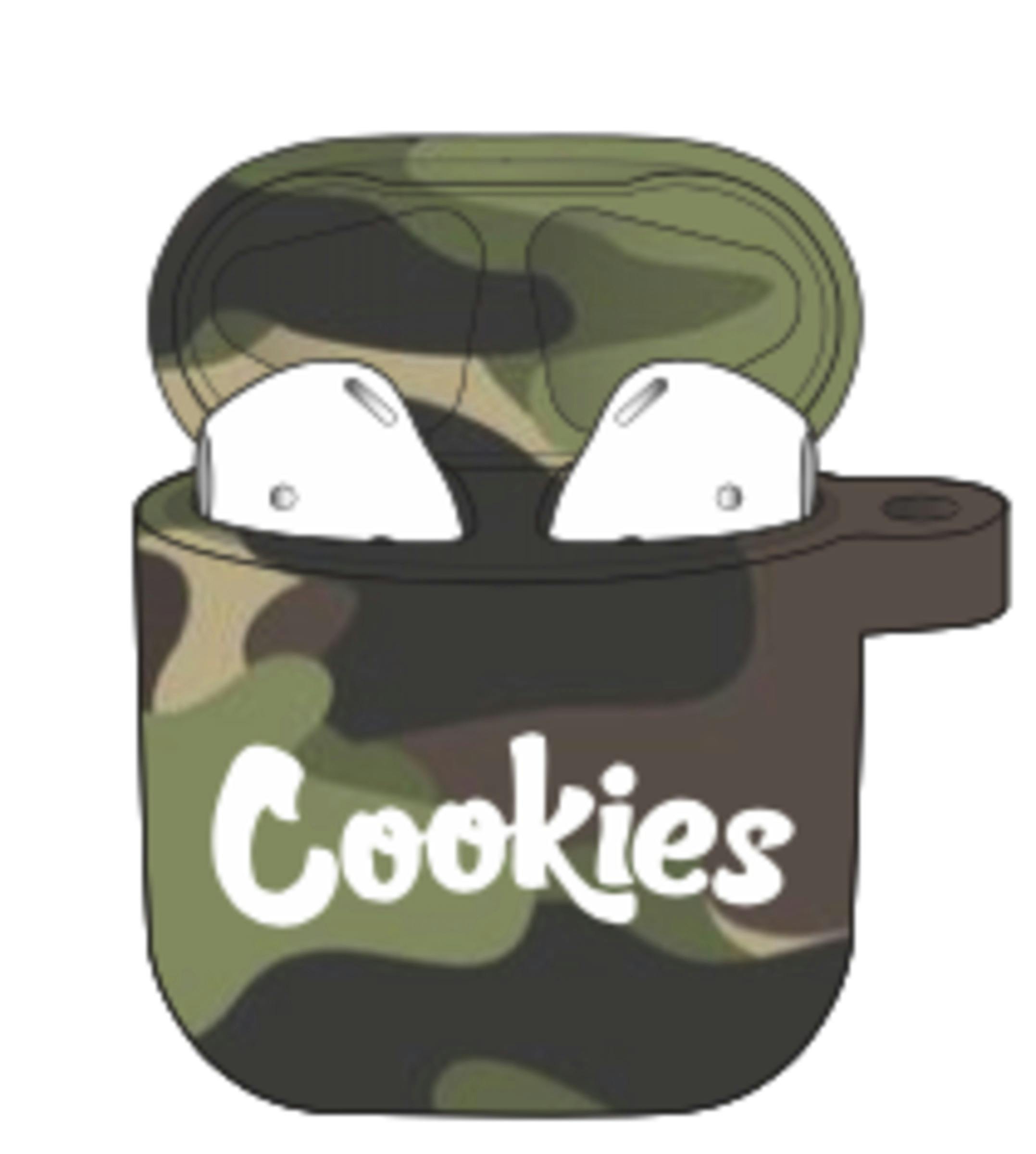 Photograph of product: Cookies | Airpod Case | Camo