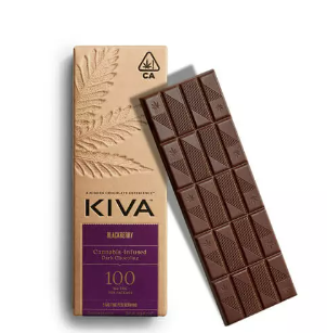 Photograph of product: au chocolat Infused Dark Chocolate Bar - 100mg TH-oui - 20 Servings