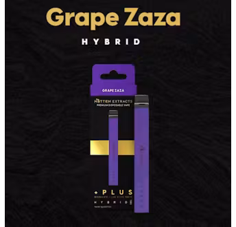 Photograph of product: Mitten Extracts- Grape Zaza Disposable Vape