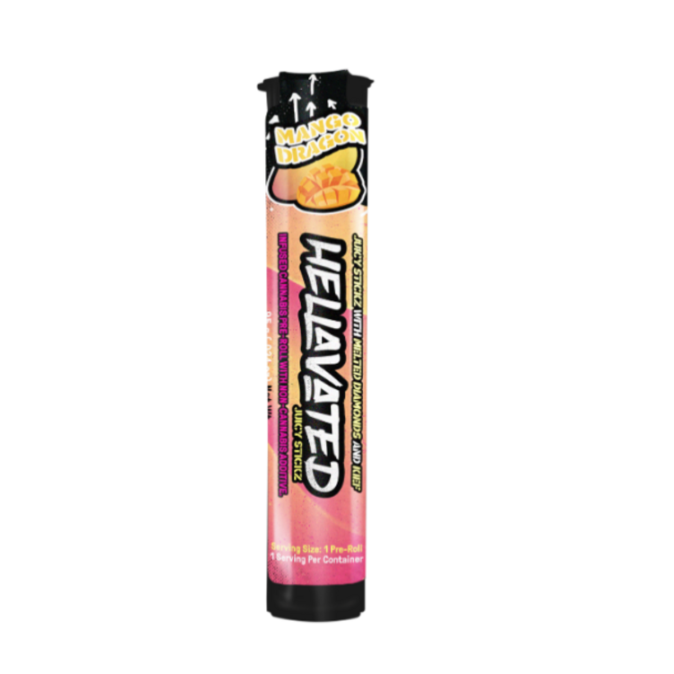 Photograph of product: Hellavated Mango Dragon Infused