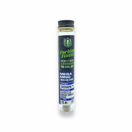 Photograph of product: Forbins Finest | Mega Mind | 1 Gram Pre Roll