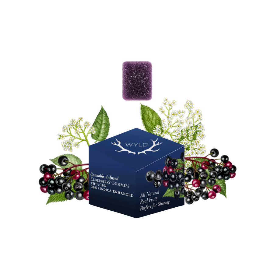 Photograph of product: Elderberry 2:1 | 100mg 10 Pieces