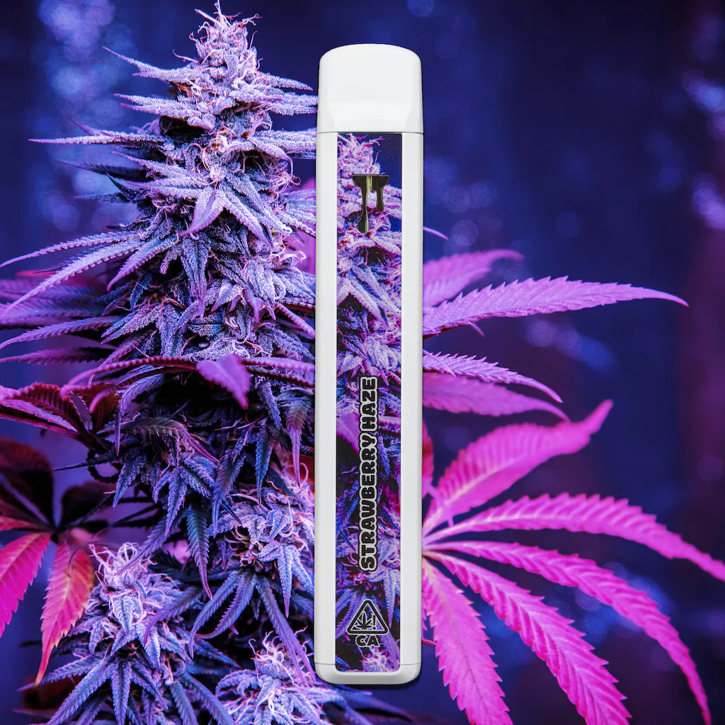 Photograph of product: Strawberry Haze Cryo Cured Live Resin Disposable (H)