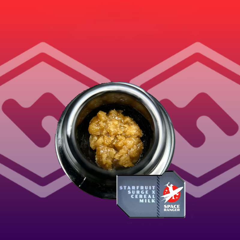 Photograph of product: Tropical Teleport X Permanent Chimera | Cured Budder | 2g