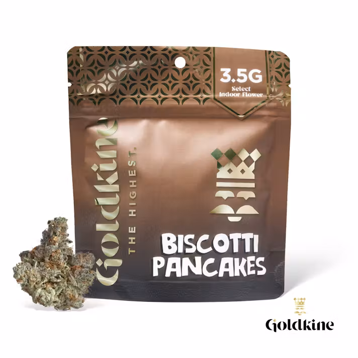 Photograph of product: Goldkine Pre-Packaged Biscotti Pancakes - 3.5g