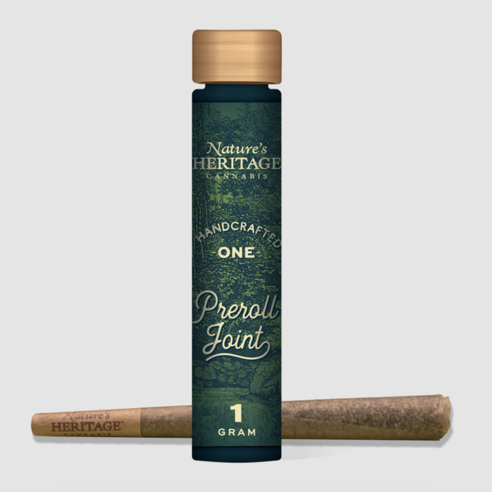 Photograph of product: NATURE'S HERITAGE ORANGE CHEMELEON PRE-ROLL
