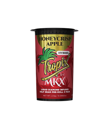 Photograph of Product: AU MKX: Honeycrisp Apple (H) Infused Tropix 5 Pack Prerolls