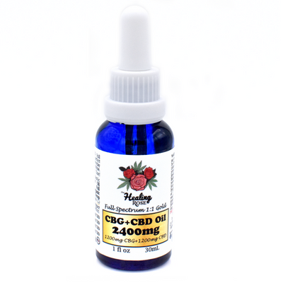 Photograph of product: CBG+CBD 1:1 Oil (Broad Spectrum) 1200mg