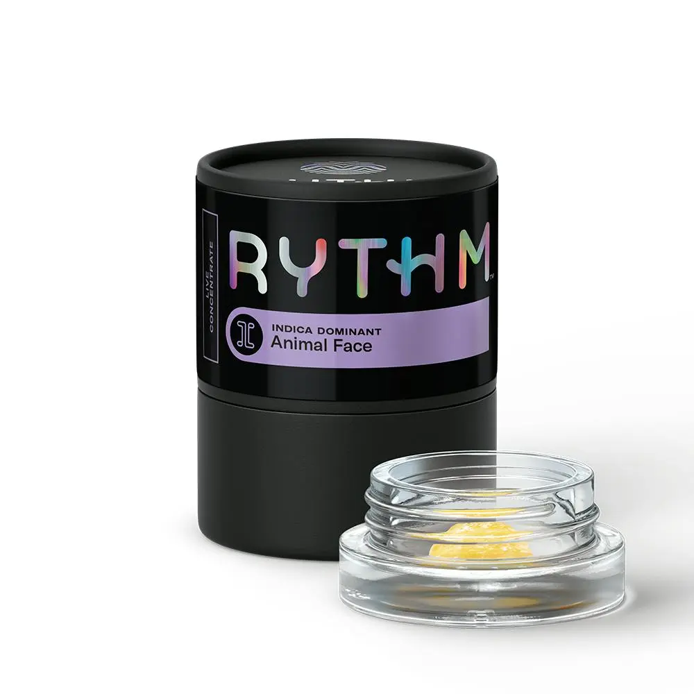 Photograph of product: RYTHM Live Resin 1g: Animal Face