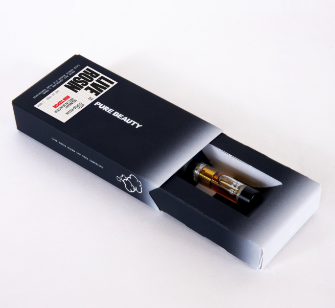 Photograph of product: Midnight Melon Spritzer - 1g Live Rosin Cartridge | Pure Beauty