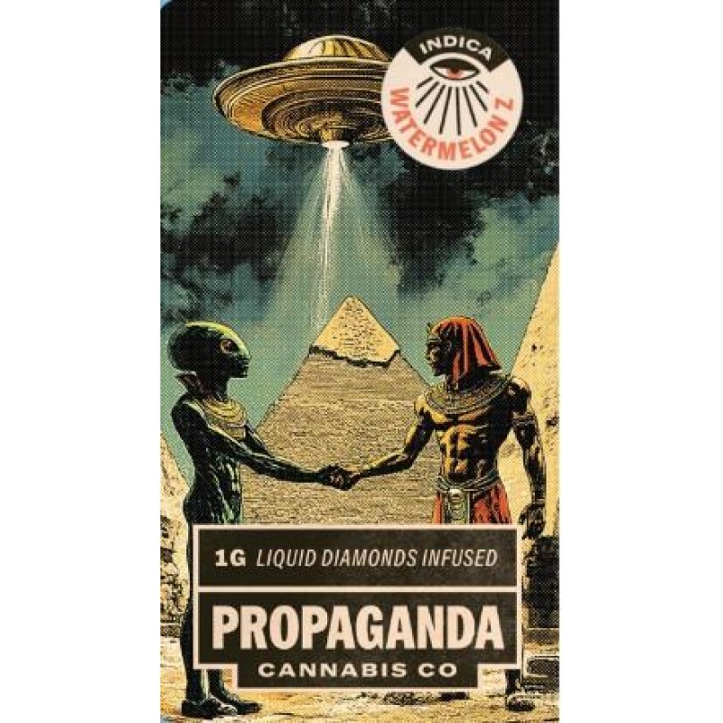 Photograph of product: Propaganda Watermelon Z Infused Pre-Roll | 1g
