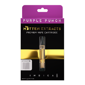 Photograph of product: Mitten Extracts - Purple Punch Cartridge 1g