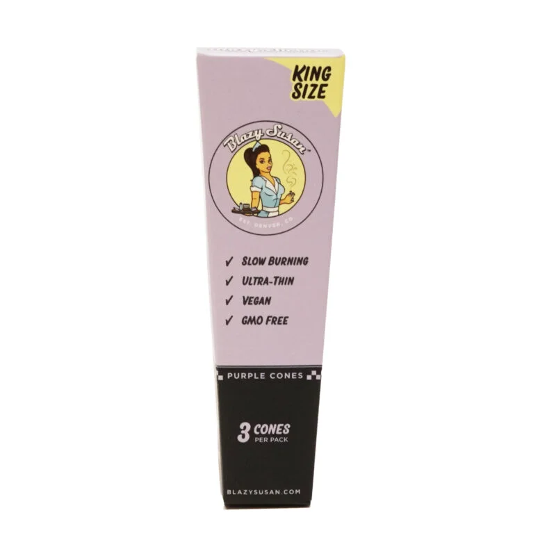 Photograph of product: Blazy Susan - Purple Cones 3pk King Size