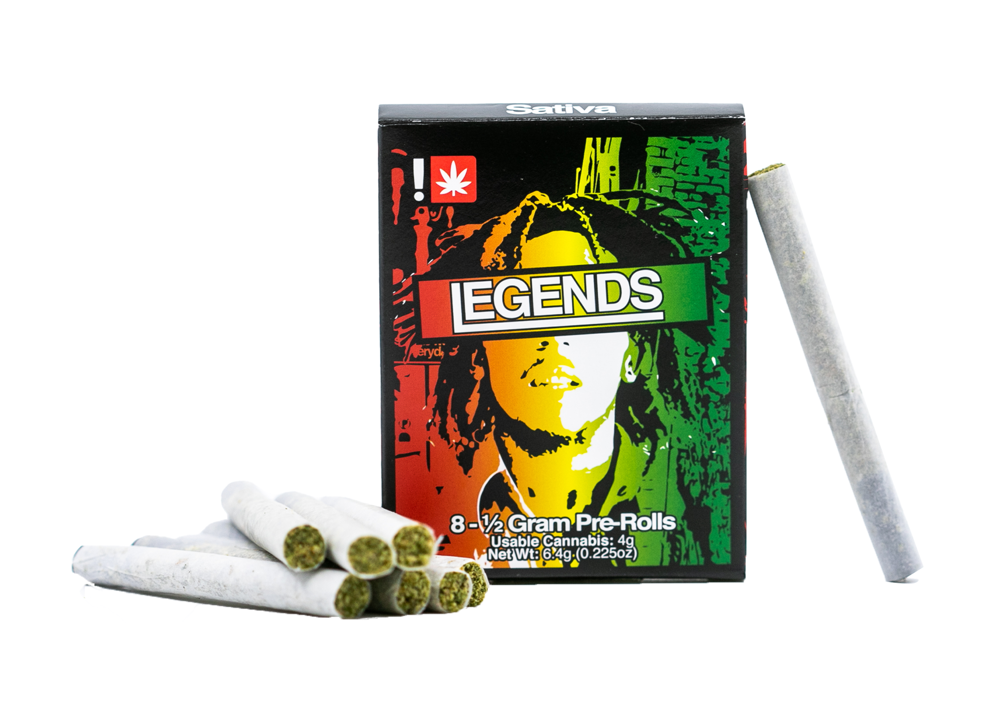 Photograph of product: Legends | Old School Sour Tangie Pre-Rolls 8 pk