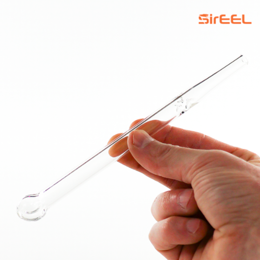 Photograph of product: Flat Mouth 3 Pinch 7" Dab Straw