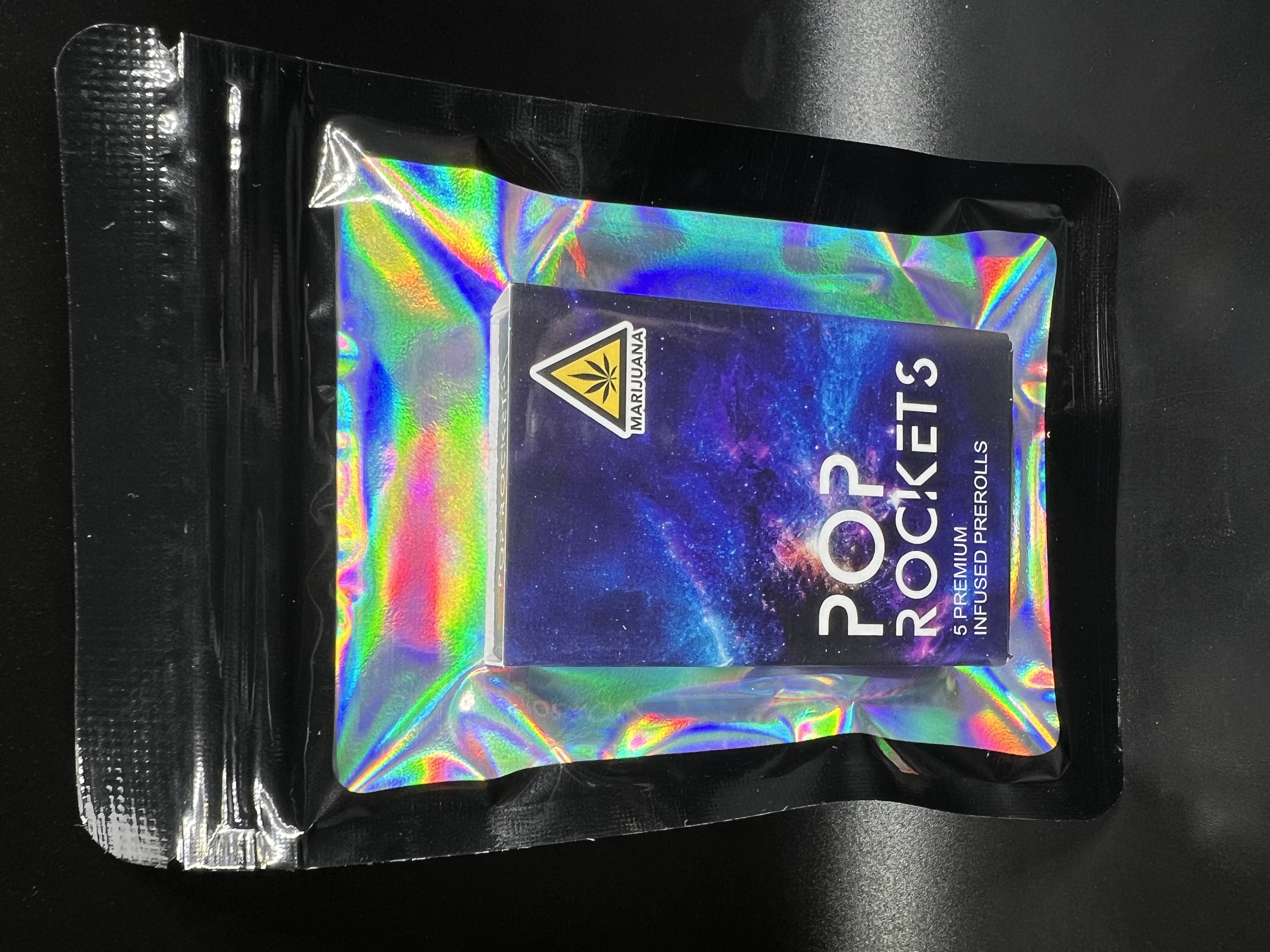 Photograph of product: Strawberry Citron 5pk - Pop Rockets Infused Pre-rolls