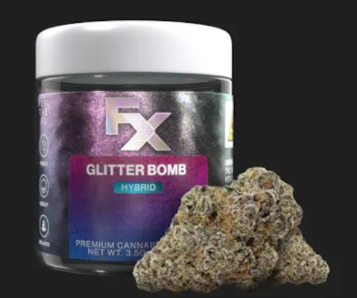 Photograph of product: FX Glitter Bomb Flower - 3.5g