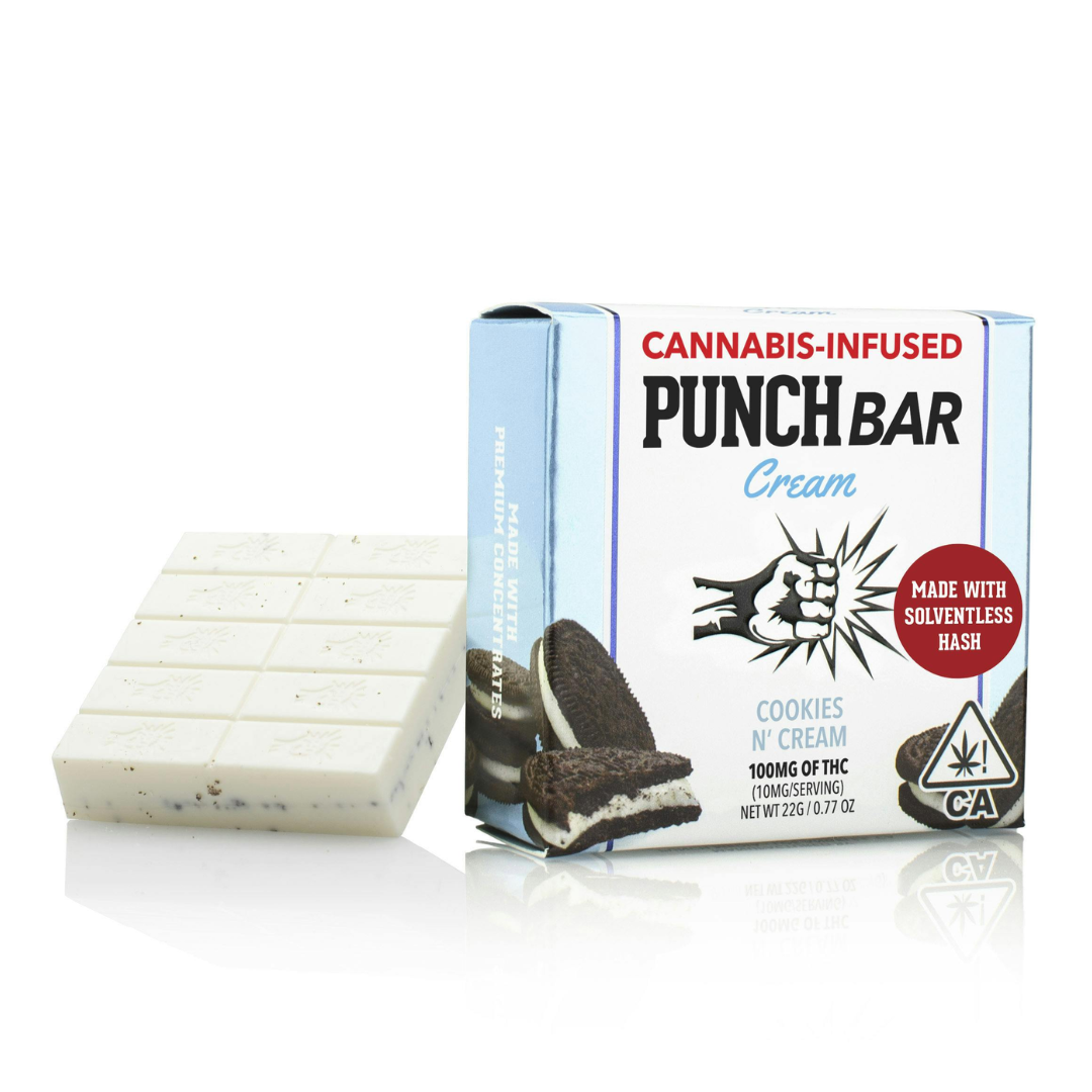 Photograph of product: Dark Chocolate (Sugar Free) Solventless PunchBar 100mg