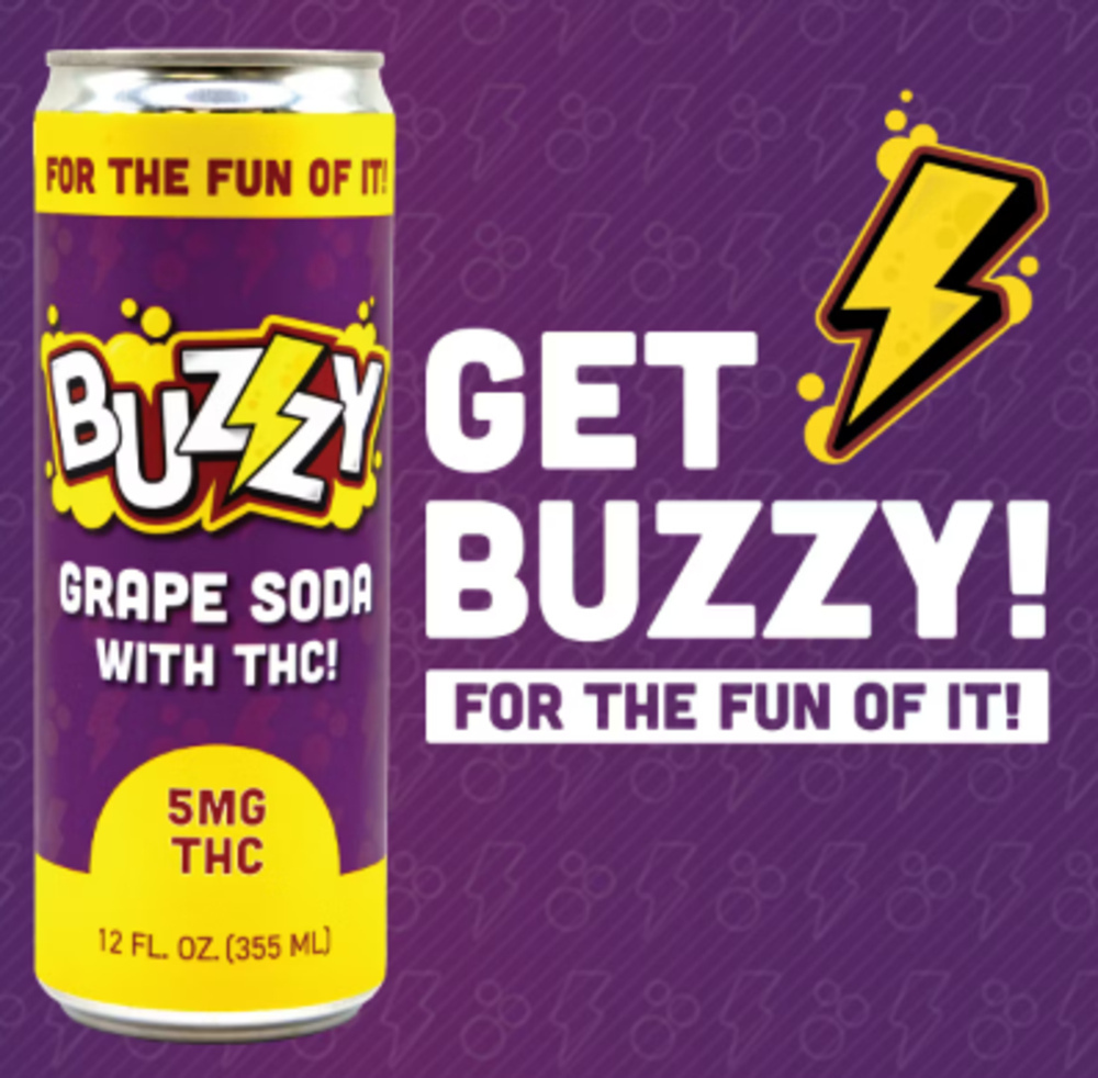 Photograph of product: Buzzy - Grape Soda - 5mg