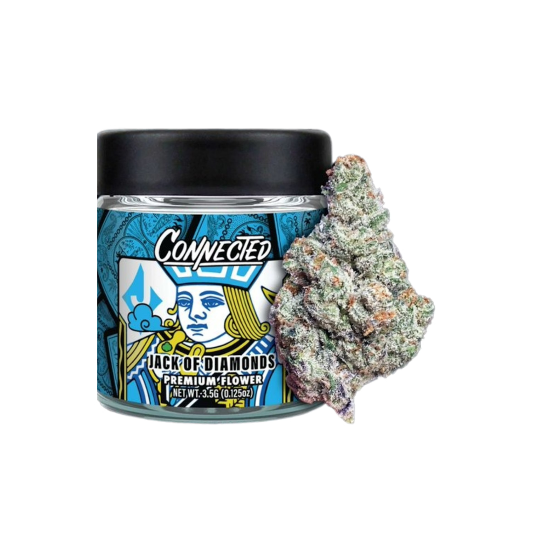 Photograph of Product: Connected - Jack Of Diamonds (Sativa) Flower - 3.5g