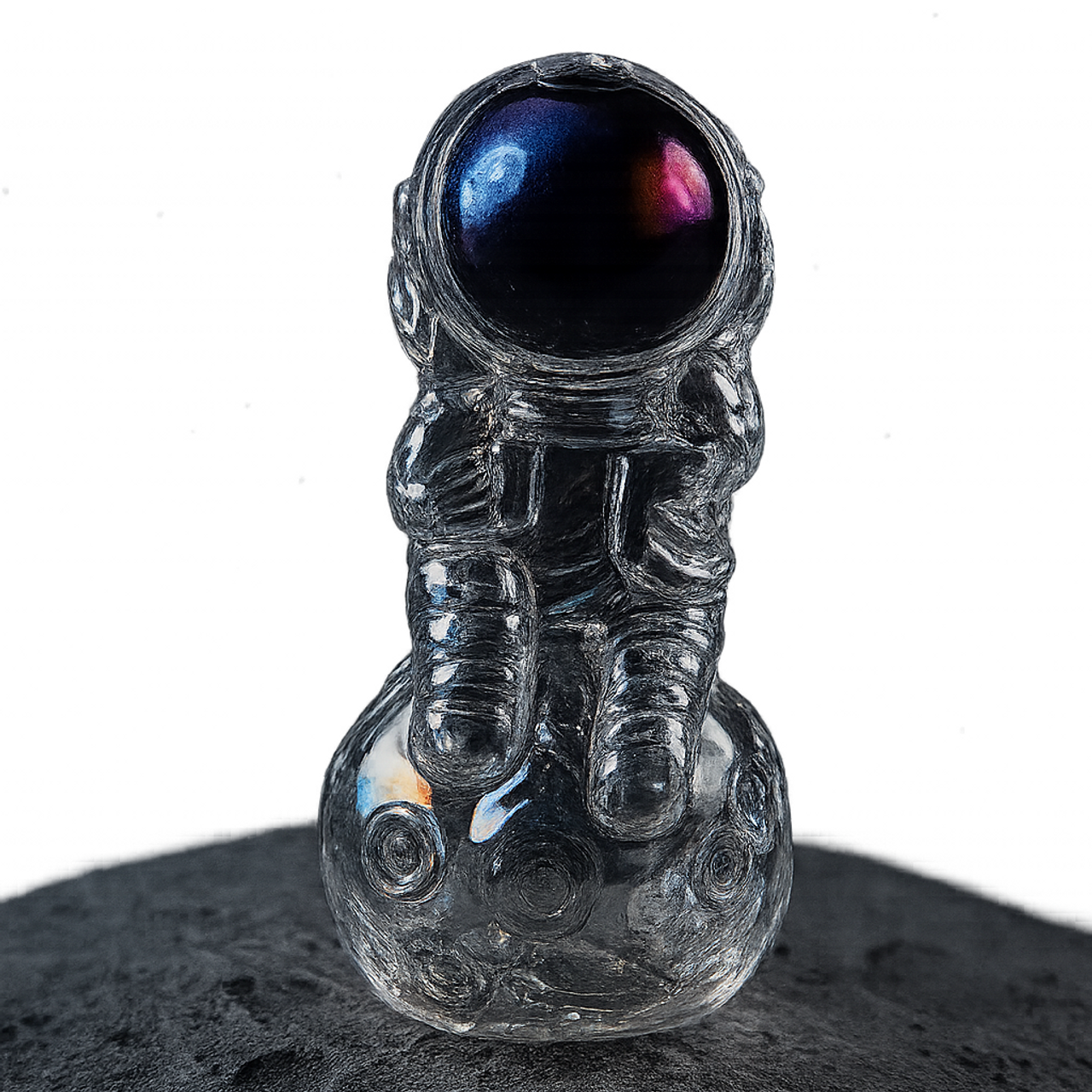 Photograph of product: Iridized Spaceman Pipe | Assorted 4"