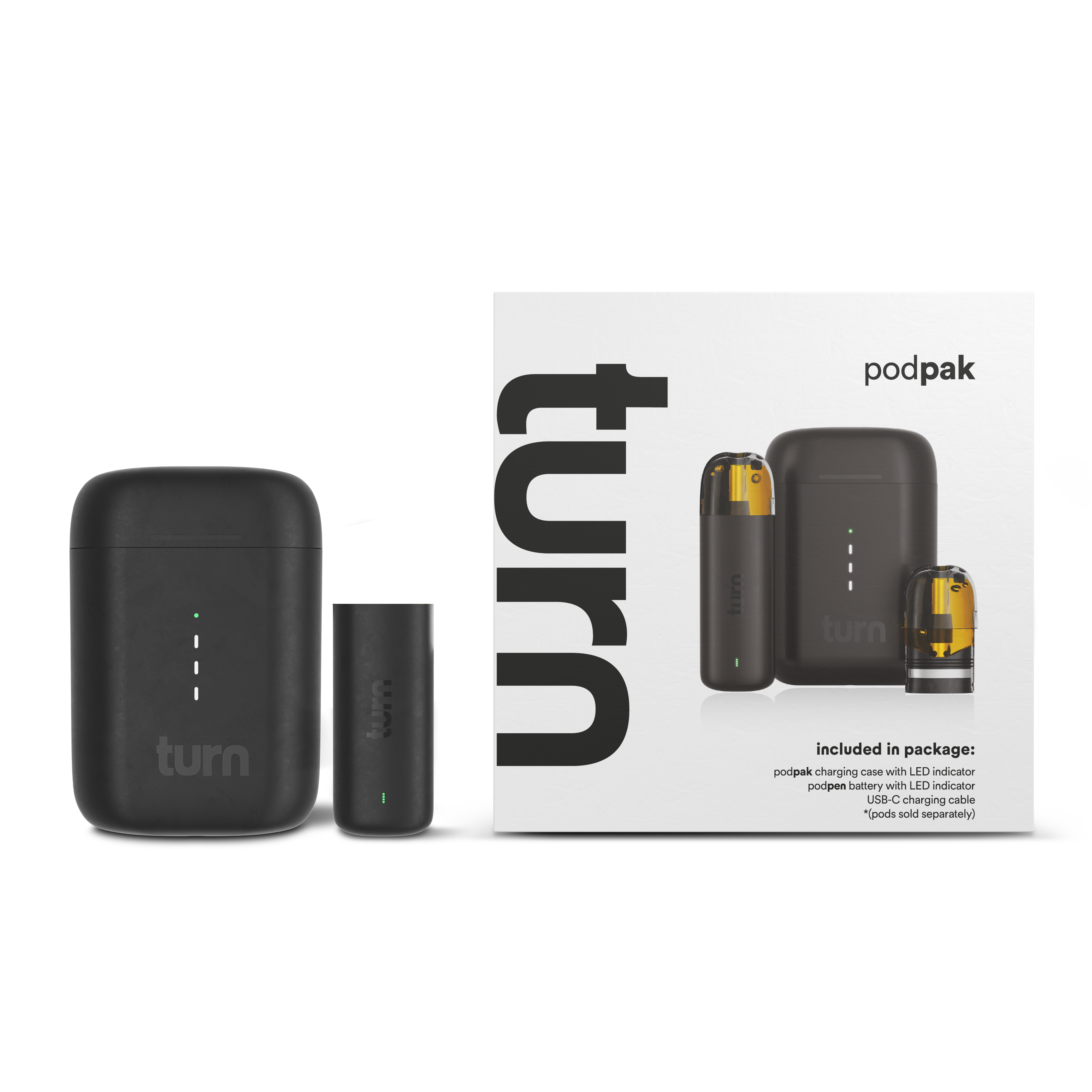 Photograph of product: Turn Podpak Black Battery