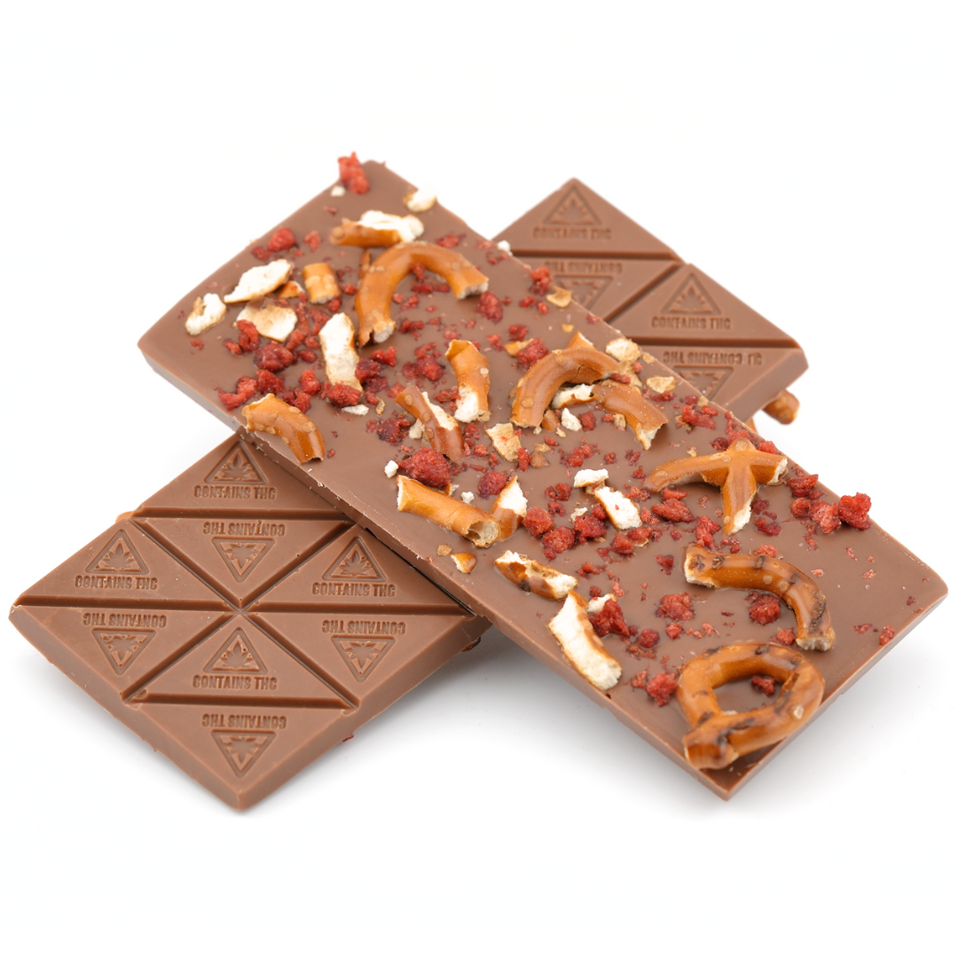Photograph of product: Maple Bacon Pretzel Bar - 5mg 20pc