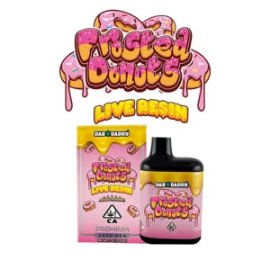 Photograph of product: Frosted Donuts - Live Resin 1g - 