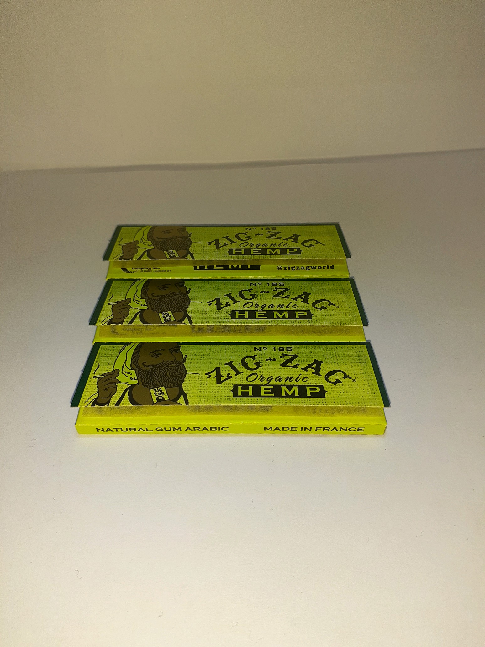 Photograph of product: Papers Zig Zag Hemp Green 1 1/4