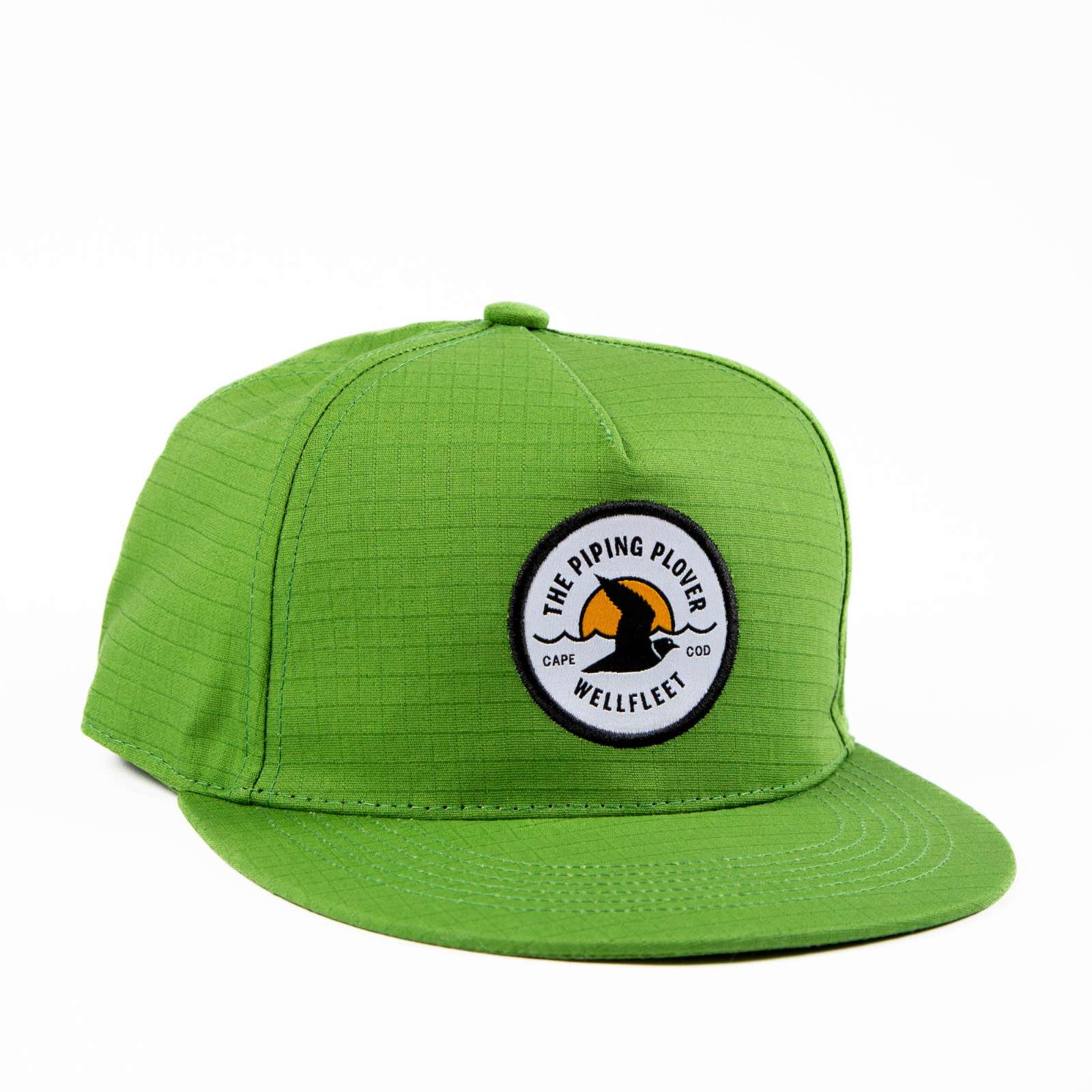Photograph of product: Ripstop Cotton Snapback Hat (Light Green)