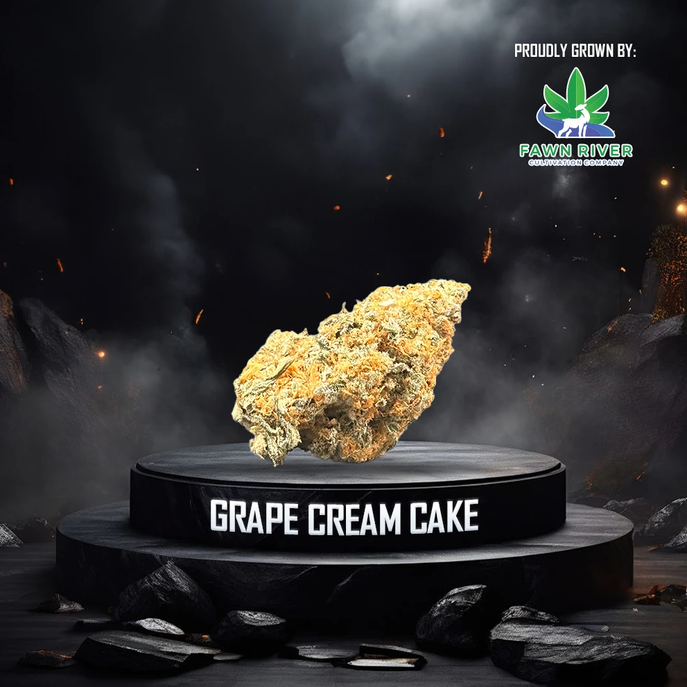 Photograph of Product: Grape Cream Cake - Gold Tier - Indica - 2g