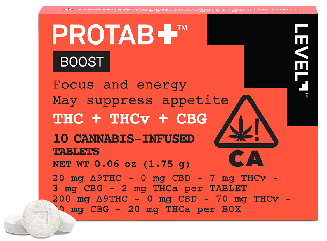 Photograph of product: Boost - Protab (TH-oui + TH-ouiv +CBG)