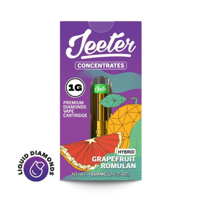 Photograph of product: 1G- GRAPEFRUIT ROMULAN- LIQUID DIAMOND- CARTRIDGE