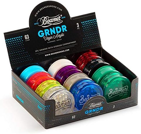 Photograph of product: 63mm Plastic Grinder - Purple