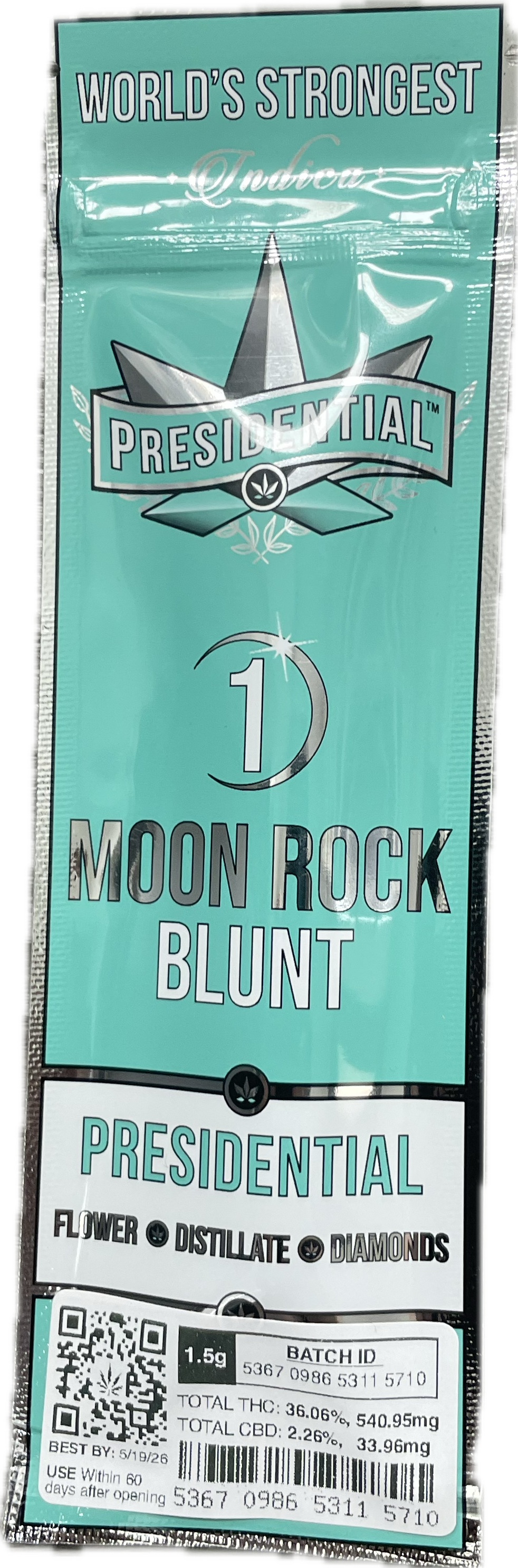 Photograph of product: Presidential | Infused Blunt | 1.5g