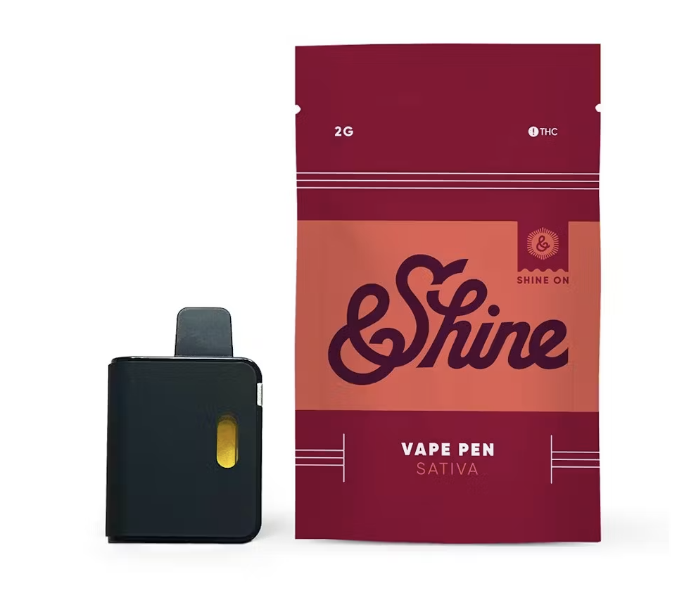 Photograph of product: &Shine l Super Sour Diesel Vape Pen (Disposable) l 2g