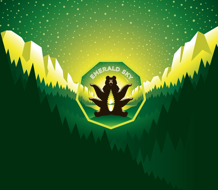 Photograph of product: Emerald Sky | Oui'd Peanut Butter Cups   100 Milligrams