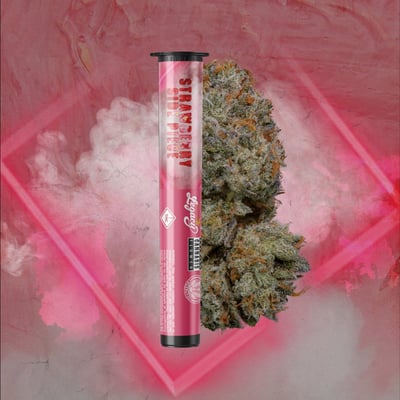 Photograph of product: Evol Pre Roll Strawberry Side Piece (H)