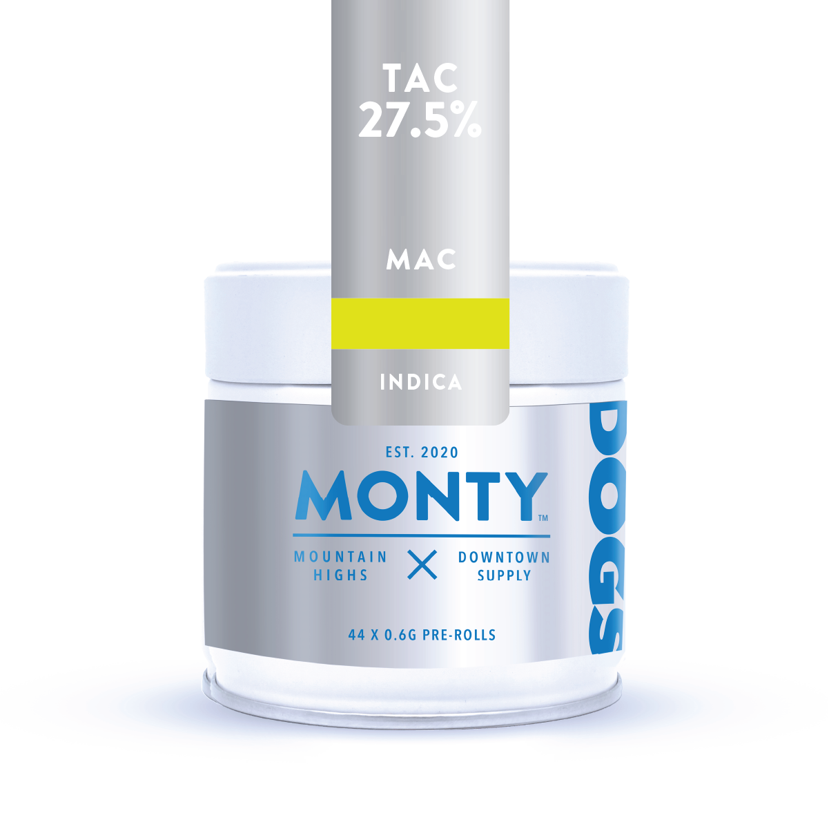 Photograph of product: DOH YEY | MAC | Pre-Rolls | 44 x Dogs