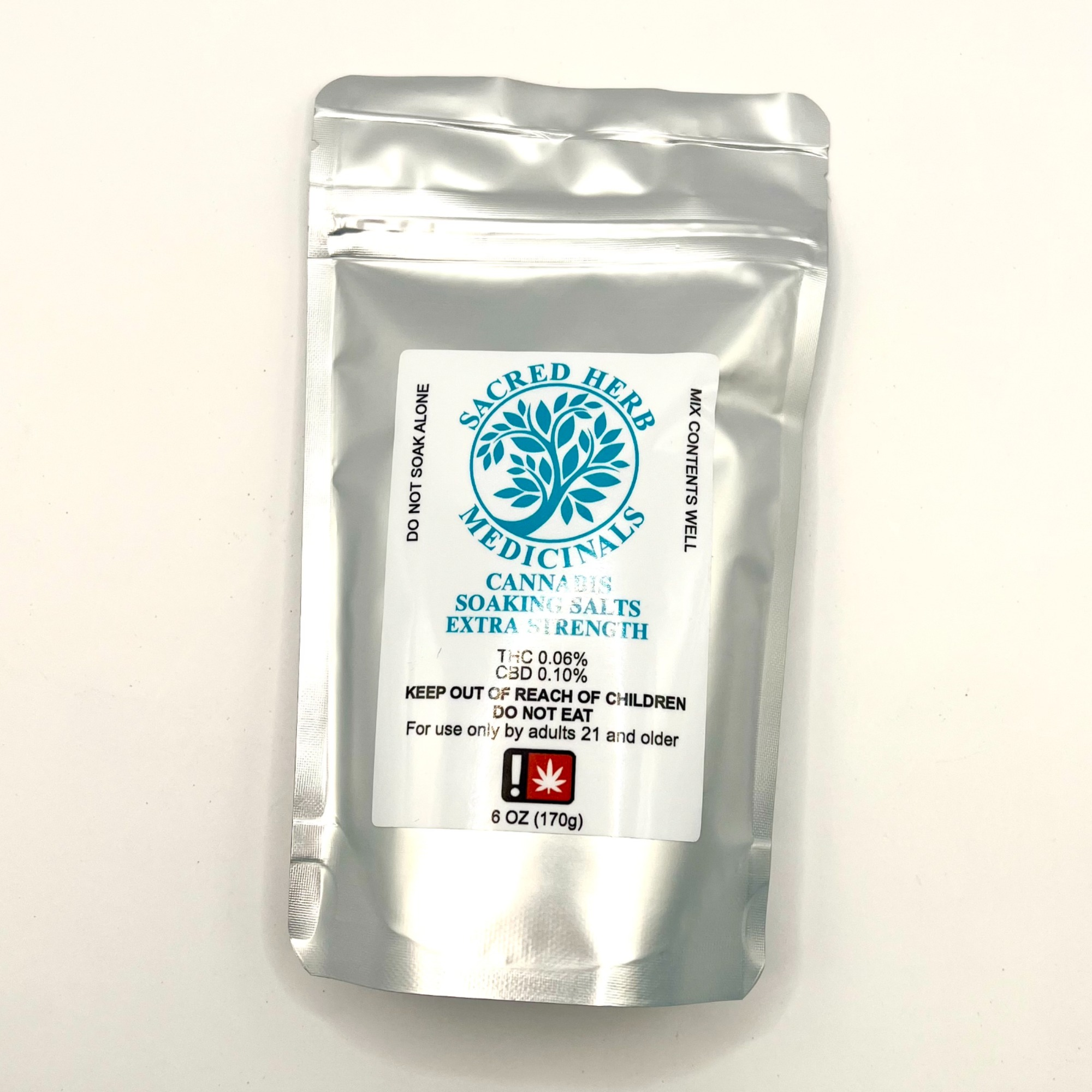 Photograph of product: Sacred Herb | Soaking Salt Extra Strength TH-oui 6oz