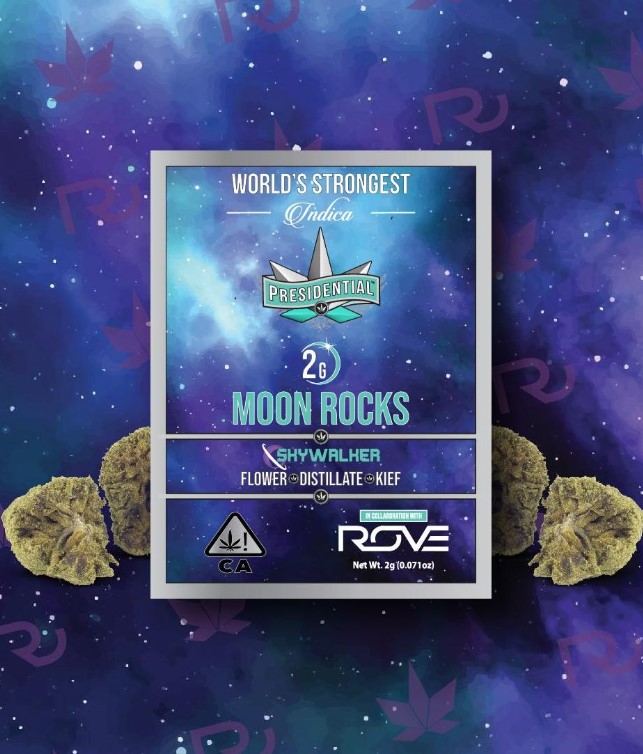 Photograph of product: Presidential Skywalker Moon Rocks - 2g