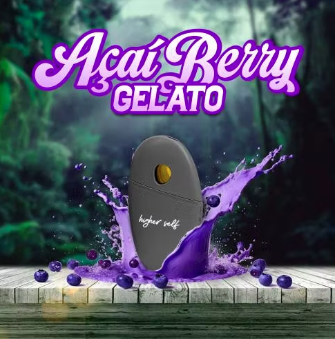 Photograph of product: Disposable Pen Acai Berry Gelato | 2000mg