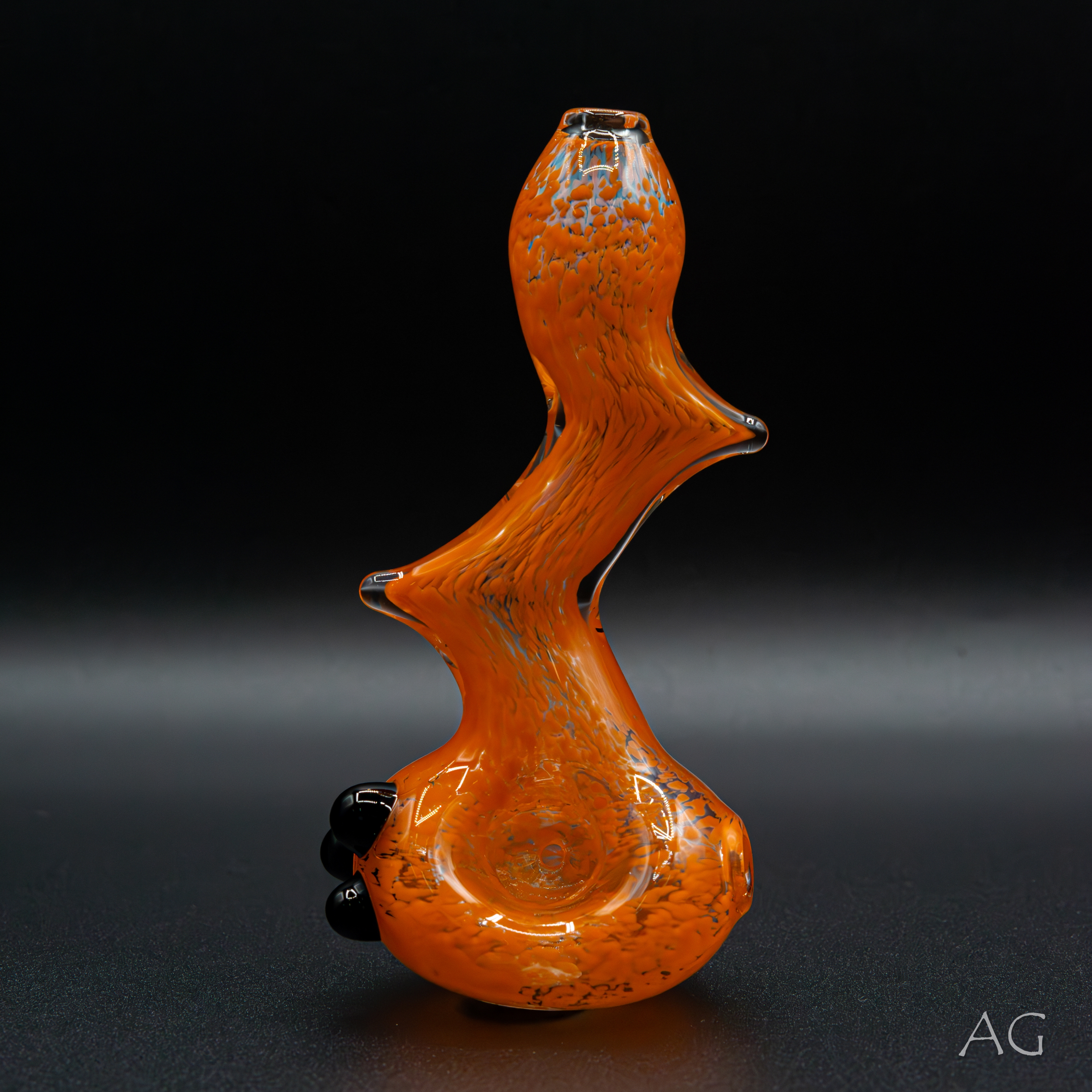 Photograph of product: Glass Enthusiast - Checkmark Spoon - Glass Pipe