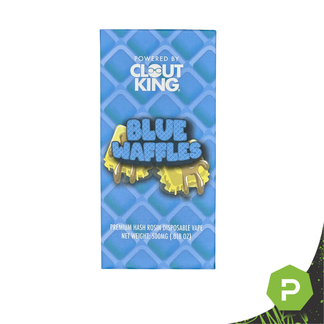 Photograph of product: Clout King x Terpenstein Sauce Disposable | Blue Waffles